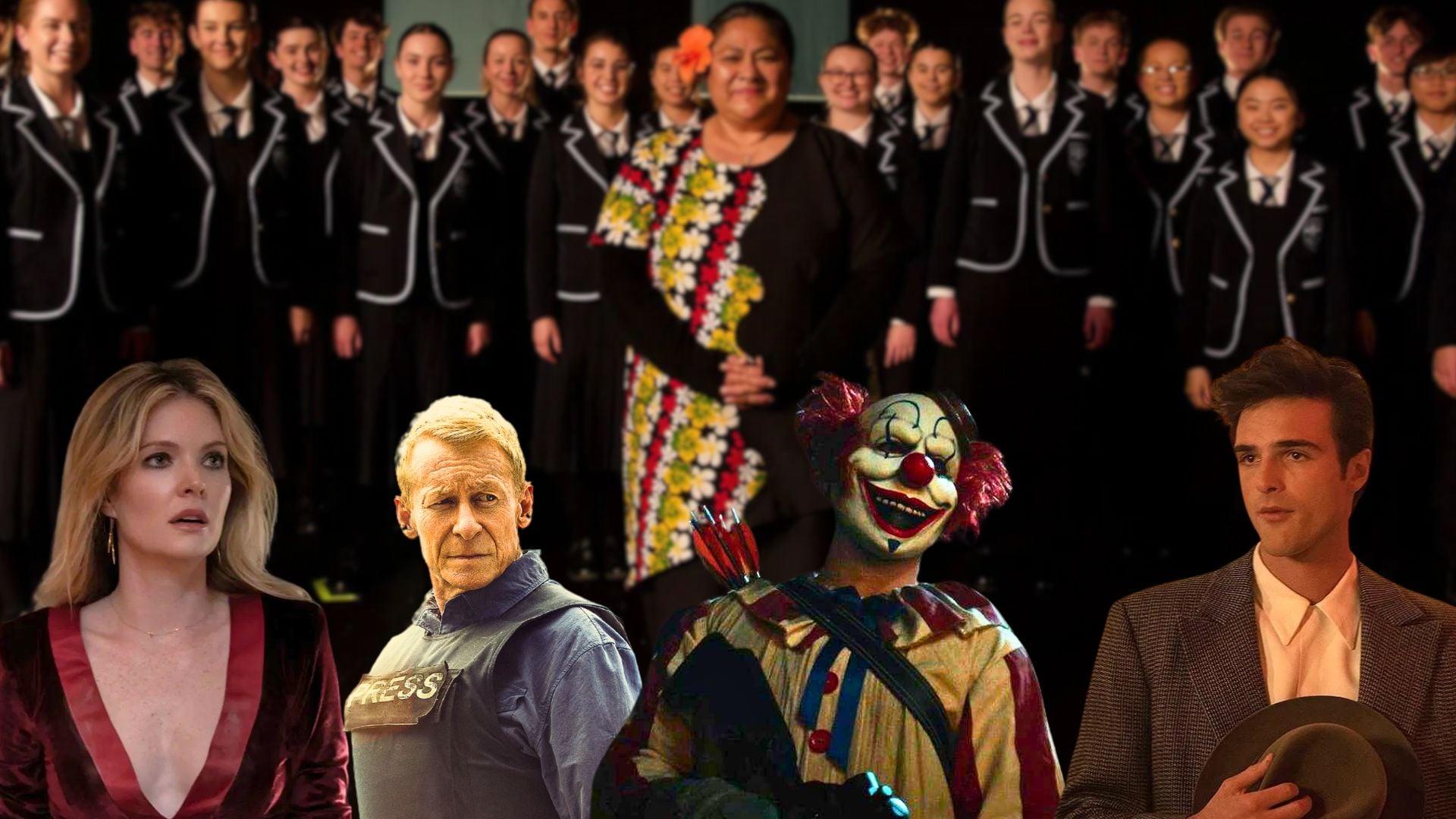 Drop, On Swift Horses, The Correspondent, Clowns in a Cornfield & Tinā