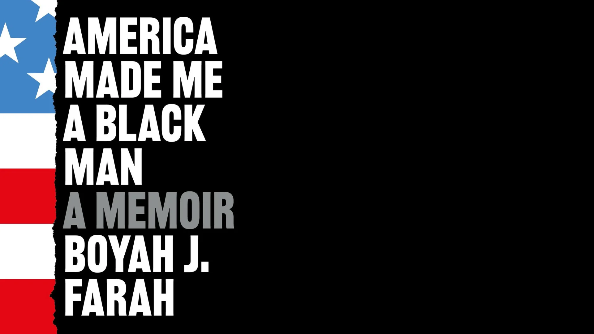 For Your Reference - Interview with "America Made Me a Black Man" author, Boyah J. Farah