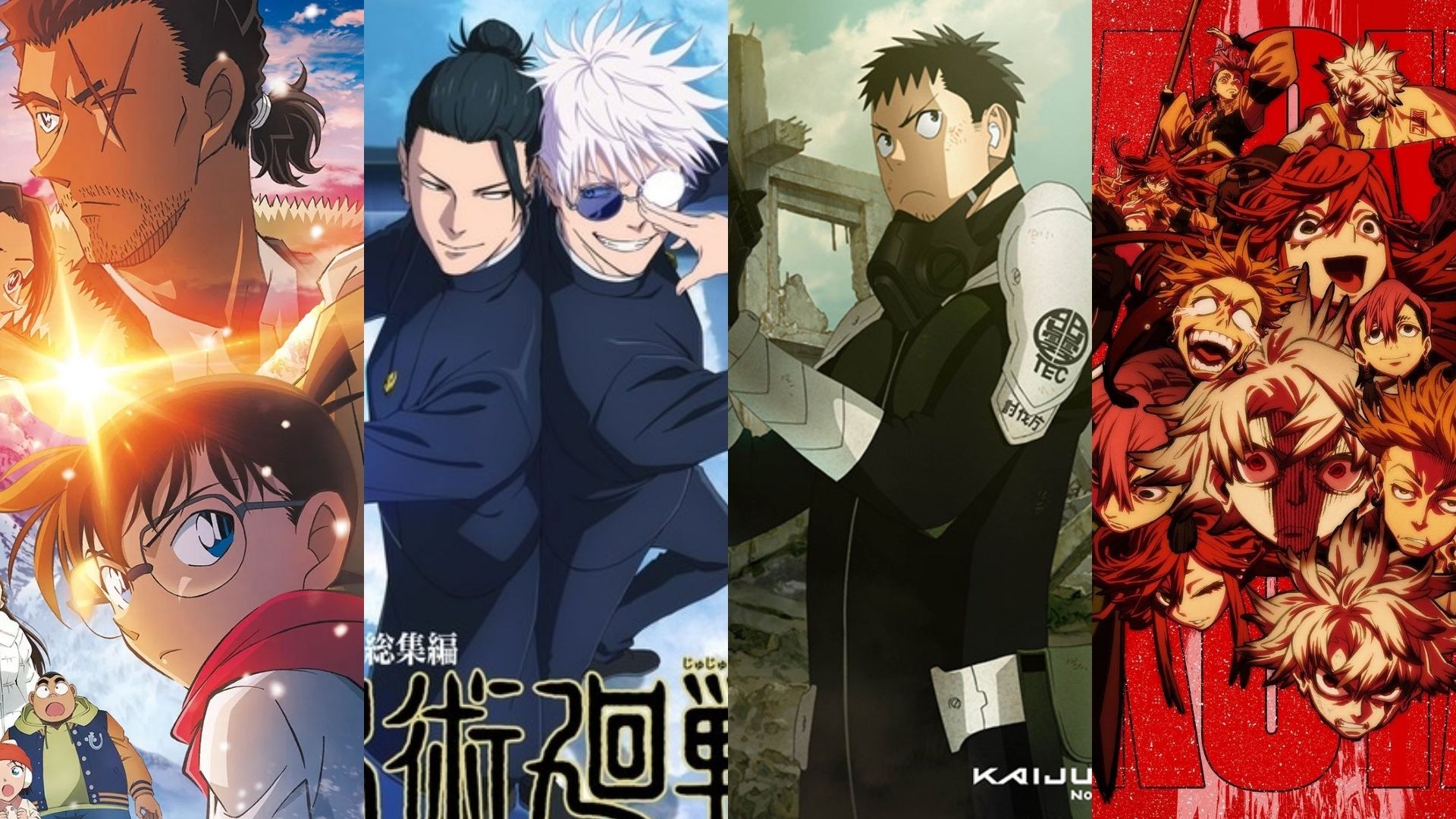 For Your Reference - Conan the Detective, JJK, Kaiju No. 8 & Gachiakuta